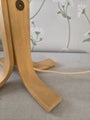 80s wooden table lamp