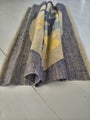 Vintage Finnish sheer tapestry with floral design