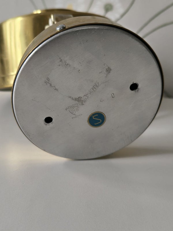 Vintage Brass Wall Lamp, Swedish Design